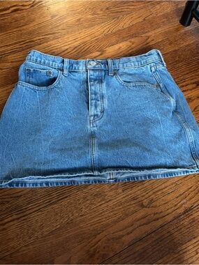 Universal Thread Light Blue Denim Mini Skirt